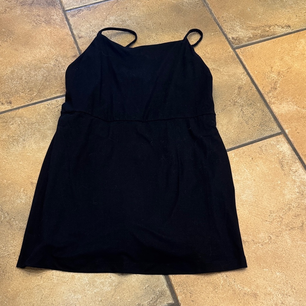Source Unknown Black Mini Dress
